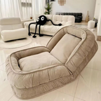 [Llevá 2 Pagá 1] Butaca Puffy Reclinable y Ultra Acolchonado + 2 Almohadas de Regalo