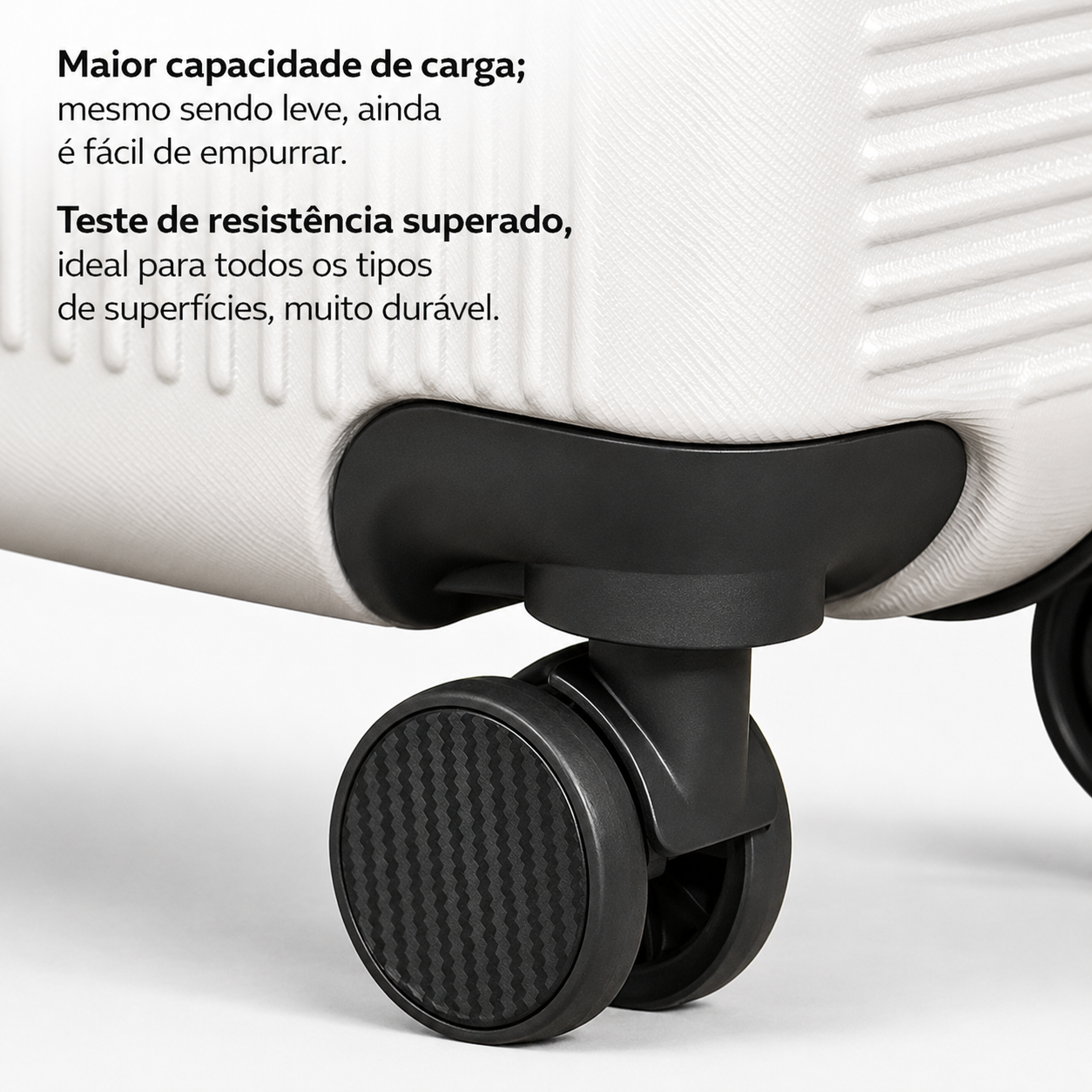 Kit de Viagem Valenna - Mala Premium de Policarbonato + Mini Mala de Brinde