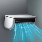 Mini Ar-Condicionado Bluetooth Quente e Frio 2000W + Brinde Exclusivo