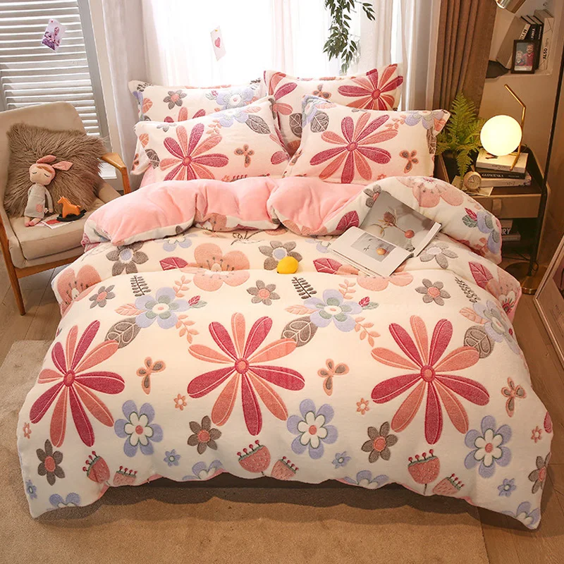 [Llevá 2 Pagá 1] Juego de Ropa de Cama en Algodón y Lana + REGALO: 2 Fundas para Almohada