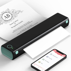 Mini impresora PrintGo™ Bluetooth portátil de alta definición, sin uso de cartucho